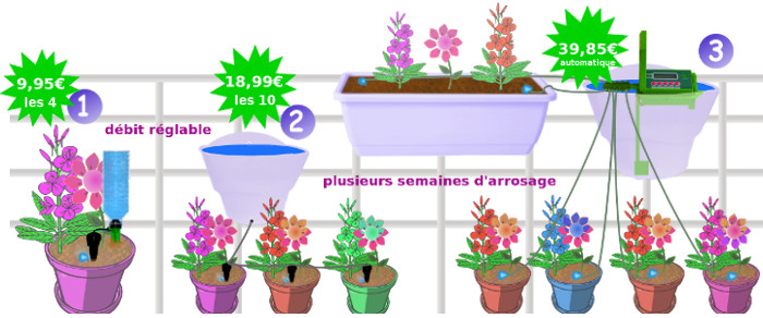 arrosage des plantes pour balcon