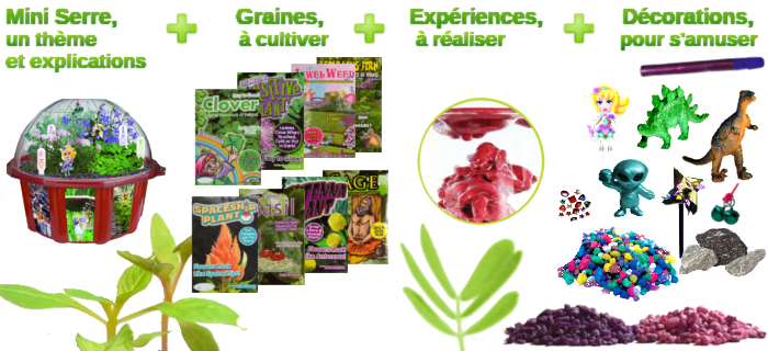 kit jardinage pédagogique pour enfant apprendre à jardine, la botanique pour les enfants